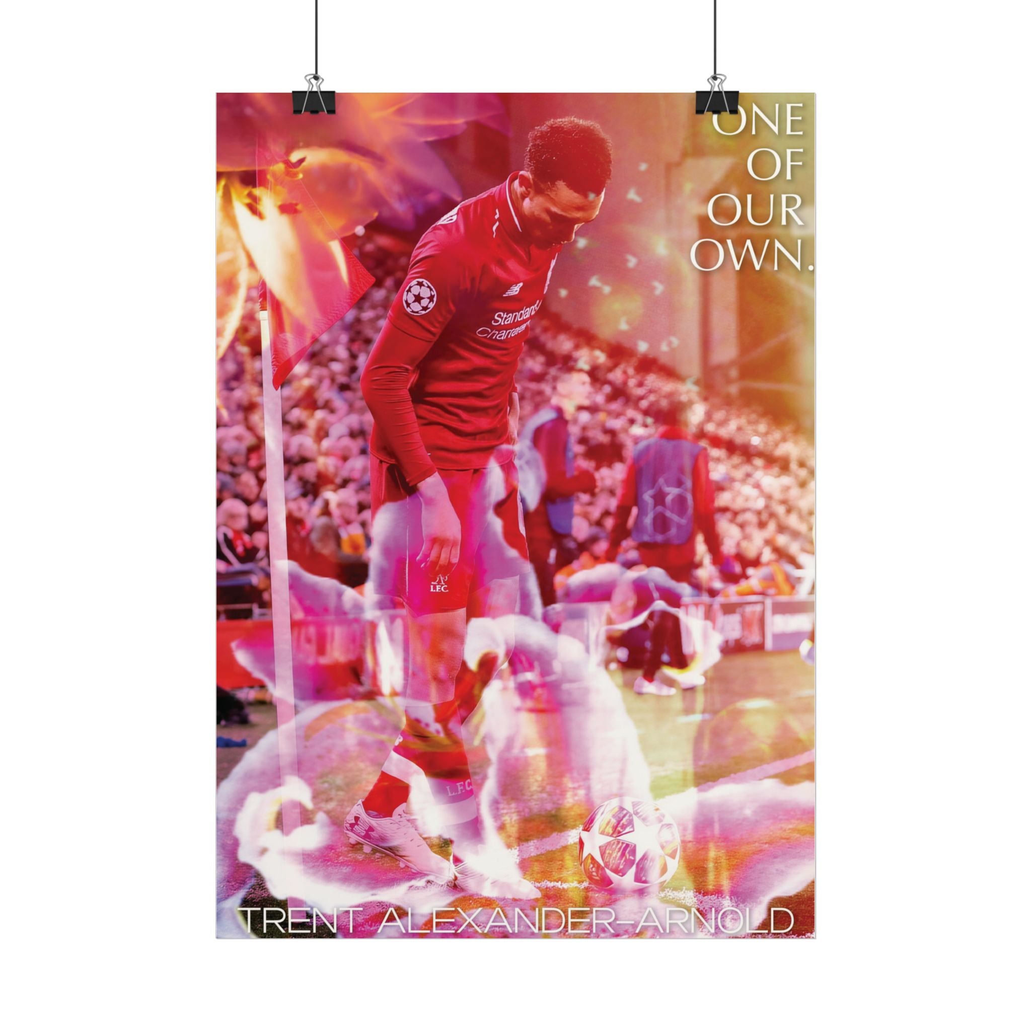 Trent Alexander-Arnold Floral Poster
