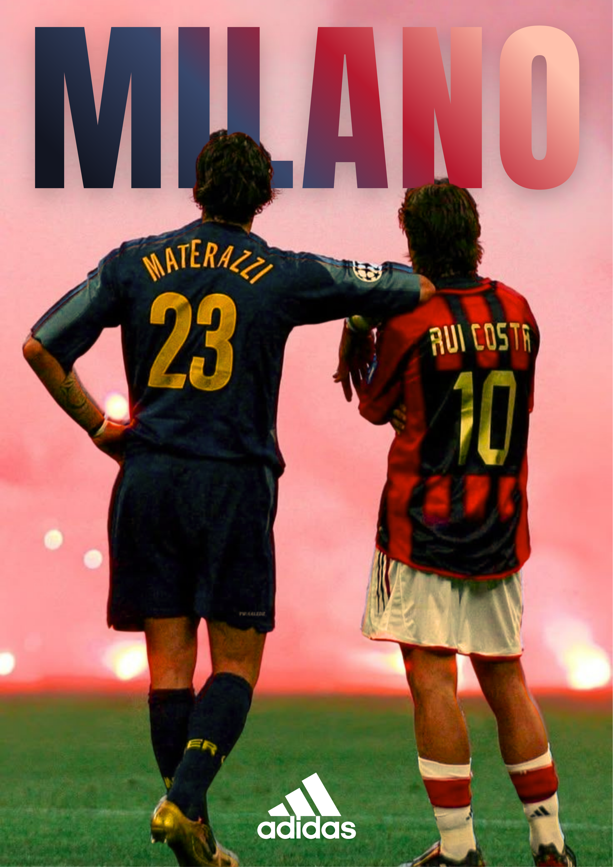 'Derby della Madonnina' Digital Print